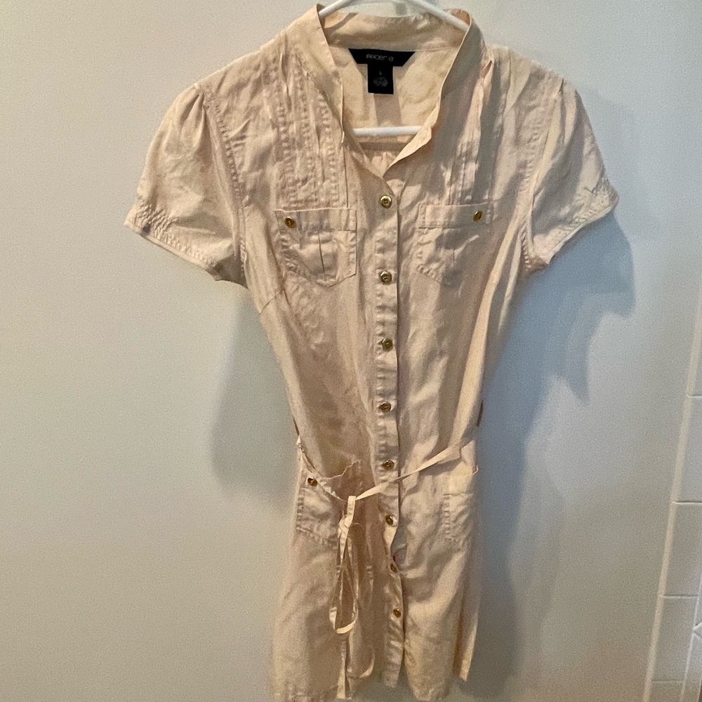 Arden B button up dress